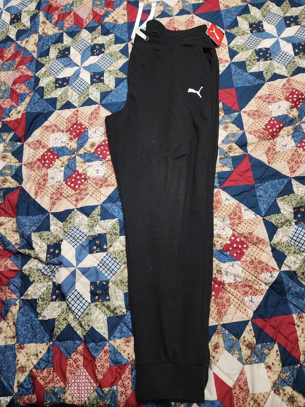 Puma Men’s Black Jogger Sweatpants